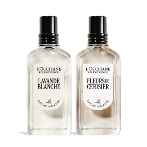 Fleurs de Cerisier + Lavande Blanche Fragrance Duo